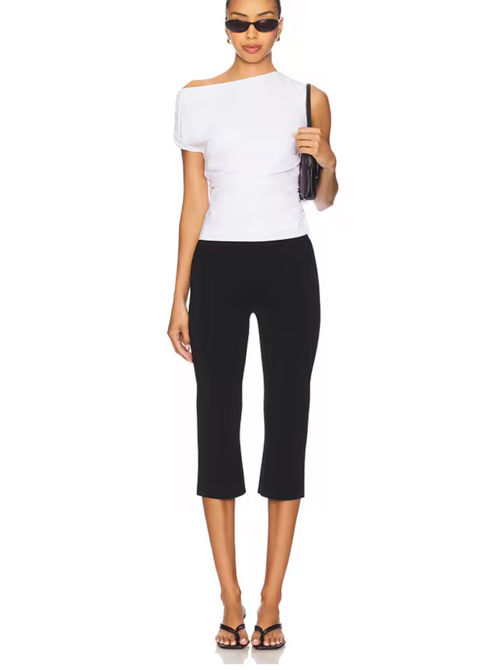 Eaves Janith Capri Pant in Black